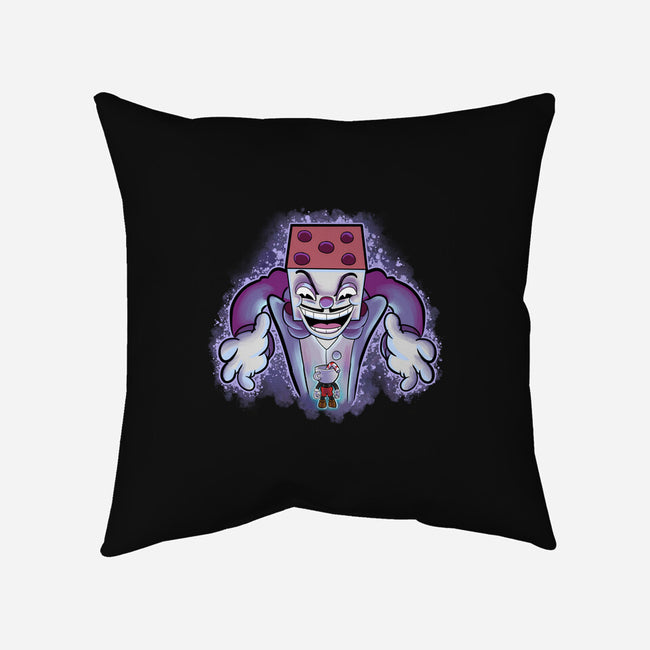 The Dice Combat-None-Removable Cover-Throw Pillow-nickzzarto