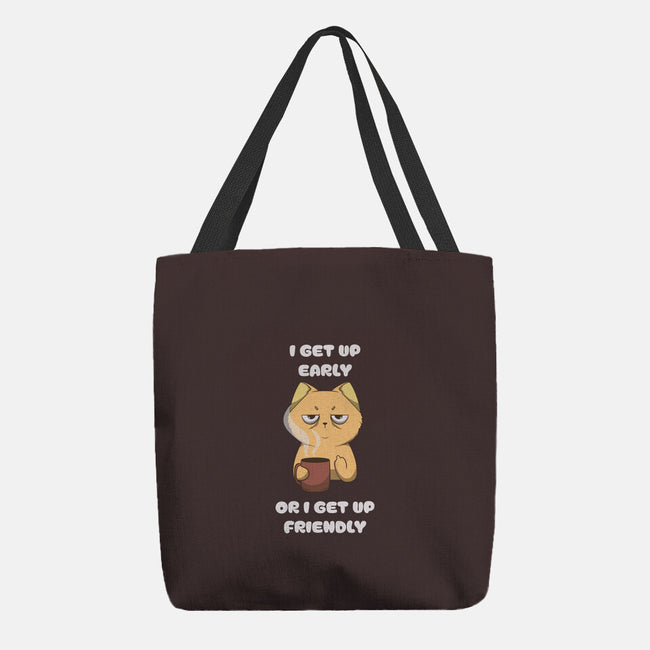 Early Or Friendly-None-Basic Tote-Bag-Claudia