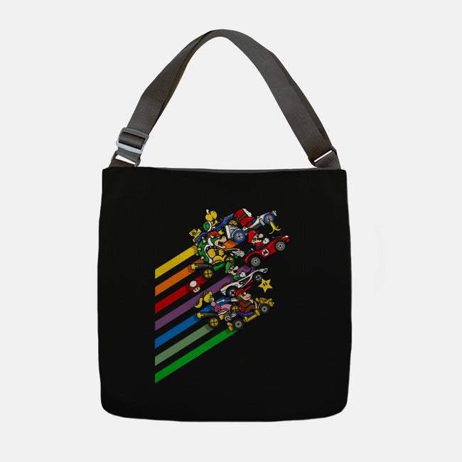 Karting Chaos-None-Adjustable Tote-Bag-drbutler