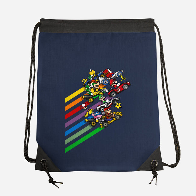 Karting Chaos-None-Drawstring-Bag-drbutler