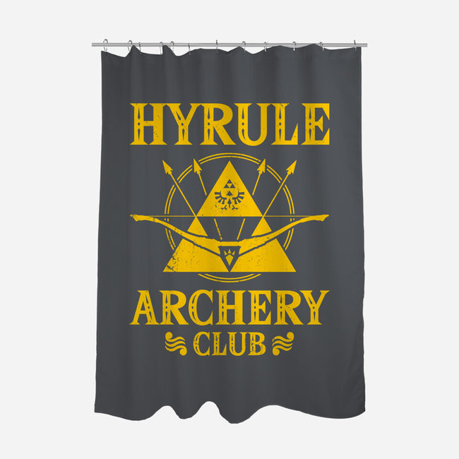 Hyrule Archery Club-None-Polyester-Shower Curtain-drbutler