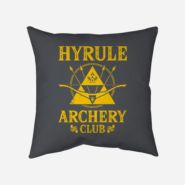 Hyrule Archery Club-None-Removable Cover-Throw Pillow-drbutler