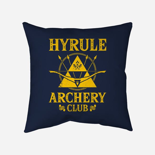 Hyrule Archery Club-None-Removable Cover-Throw Pillow-drbutler