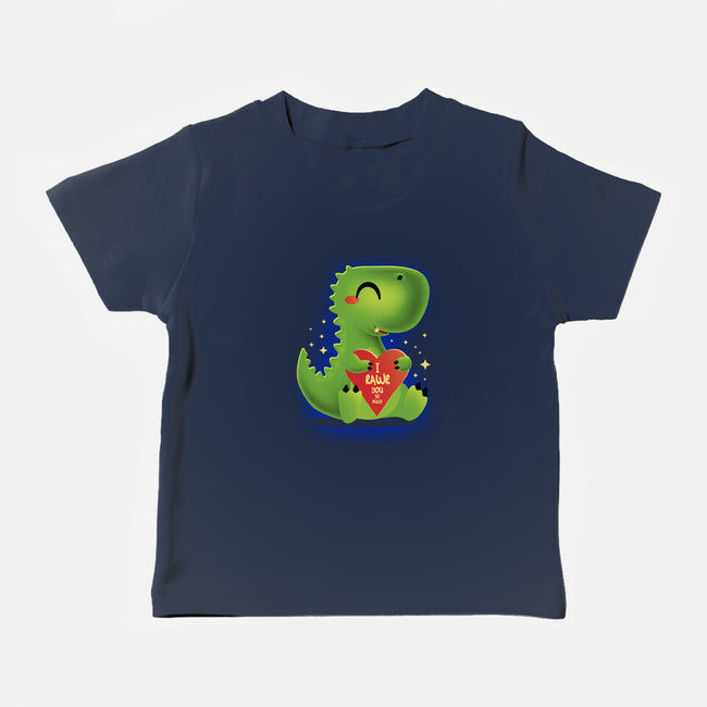 I Rawr You So Much-Baby-Basic-Tee-erion_designs