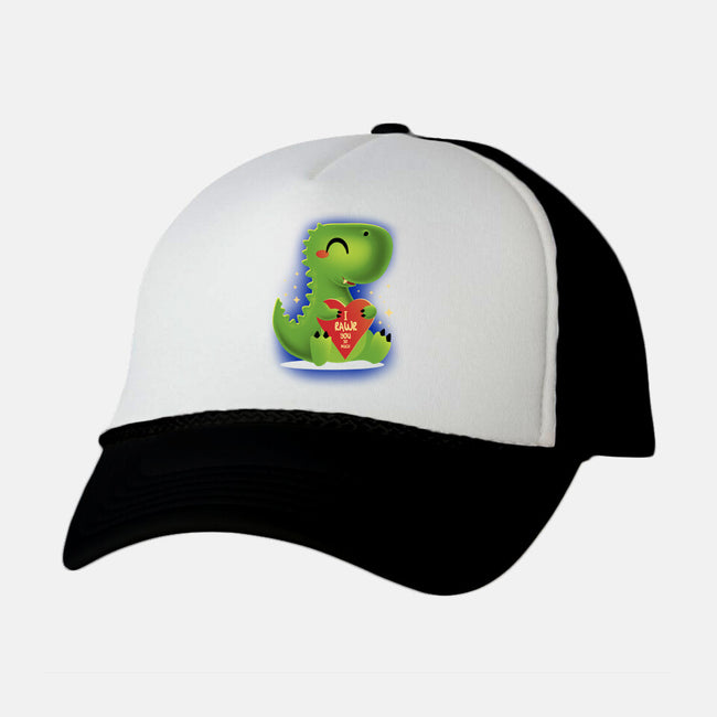 I Rawr You So Much-Unisex-Trucker-Hat-erion_designs