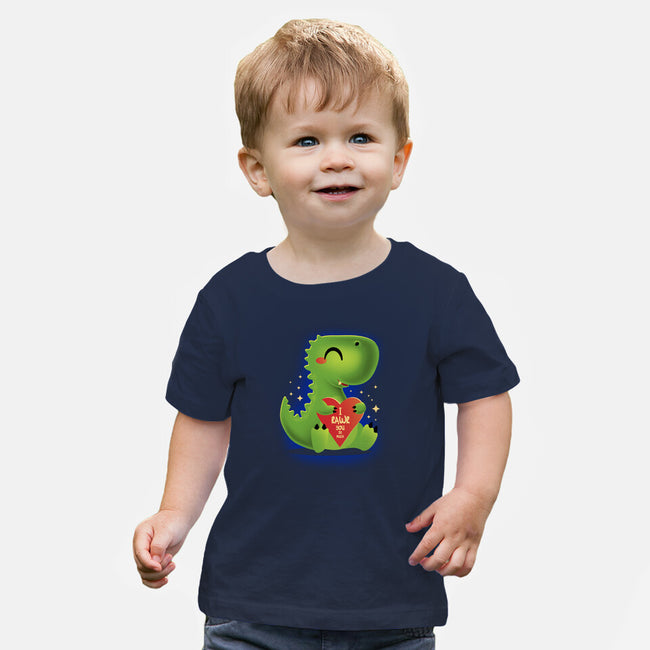 I Rawr You So Much-Baby-Basic-Tee-erion_designs