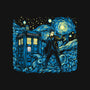 Tenth Doctor Dreams Of Time And Space-None-Removable Cover-Throw Pillow-DrMonekers