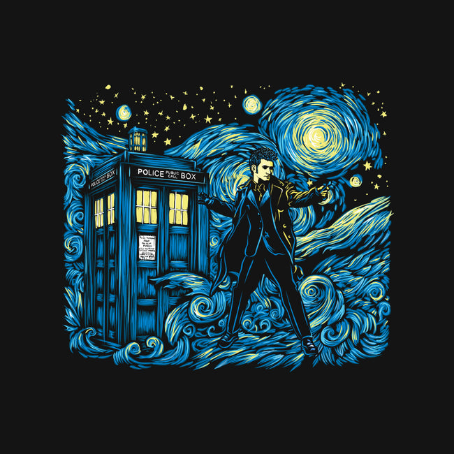 Tenth Doctor Dreams Of Time And Space-Womens-Basic-Tee-DrMonekers