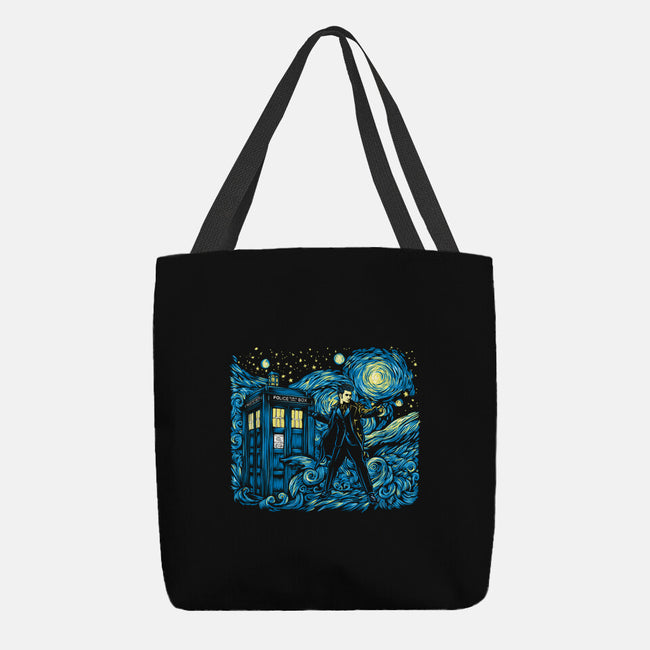 Tenth Doctor Dreams Of Time And Space-None-Basic Tote-Bag-DrMonekers