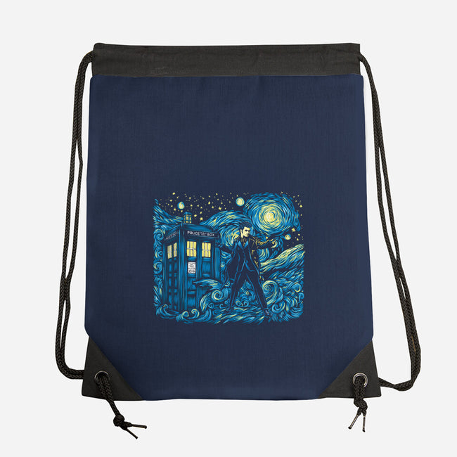 Tenth Doctor Dreams Of Time And Space-None-Drawstring-Bag-DrMonekers