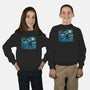 Tenth Doctor Dreams Of Time And Space-Youth-Crew Neck-Sweatshirt-DrMonekers