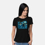 Tenth Doctor Dreams Of Time And Space-Womens-Basic-Tee-DrMonekers