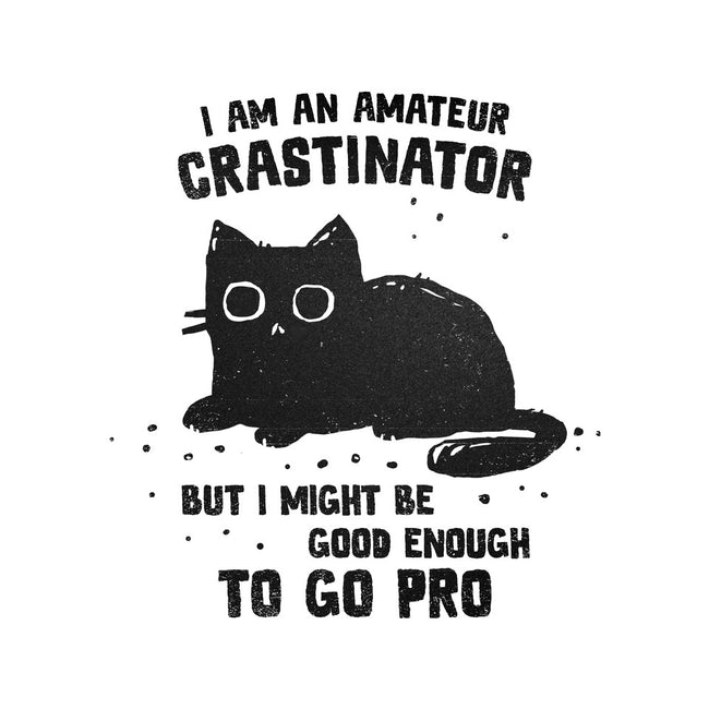 Amateur Crastinator-Cat-Basic-Pet Tank-kg07