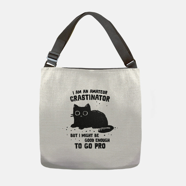 Amateur Crastinator-None-Adjustable Tote-Bag-kg07