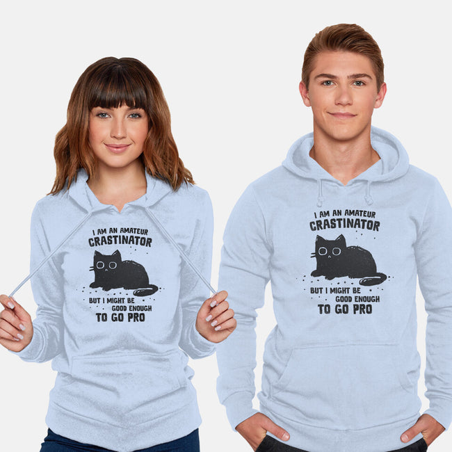 Amateur Crastinator-Unisex-Pullover-Sweatshirt-kg07