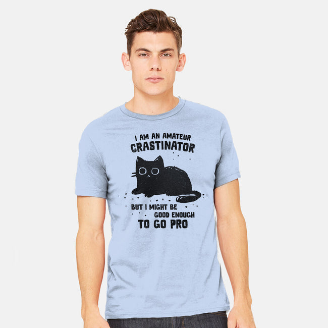 Amateur Crastinator-Mens-Heavyweight-Tee-kg07