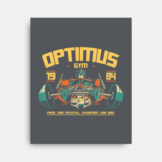Optimus Gym-None-Stretched-Canvas-retrodivision