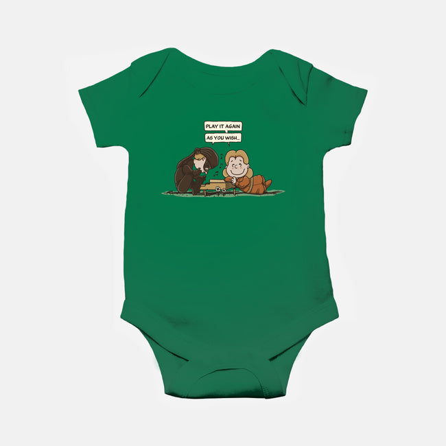 The Lovers Song-Baby-Basic-Onesie-retrodivision