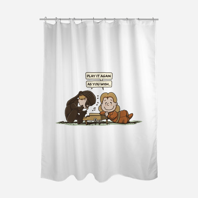 The Lovers Song-None-Polyester-Shower Curtain-retrodivision