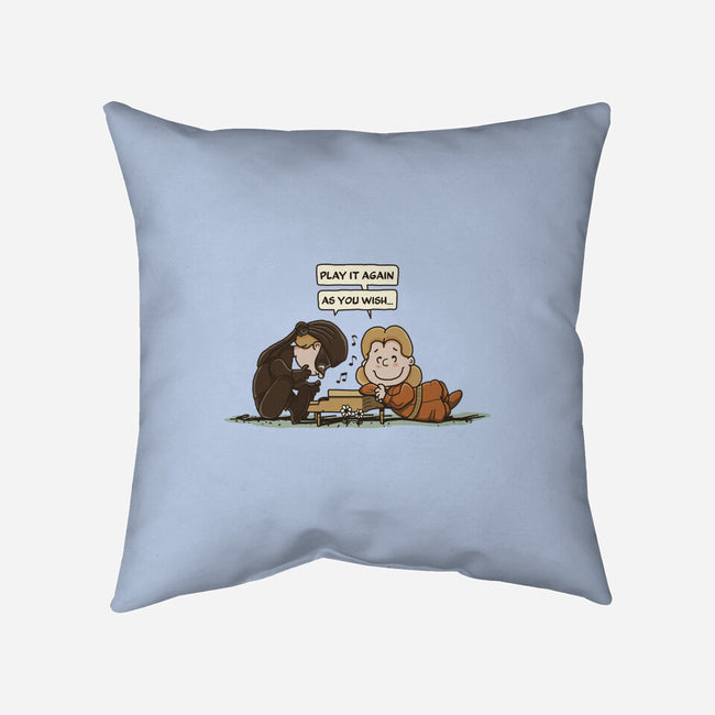 The Lovers Song-None-Removable Cover-Throw Pillow-retrodivision
