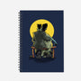 Monster And Bride Gazing At The Moon-None-Dot Grid-Notebook-zascanauta