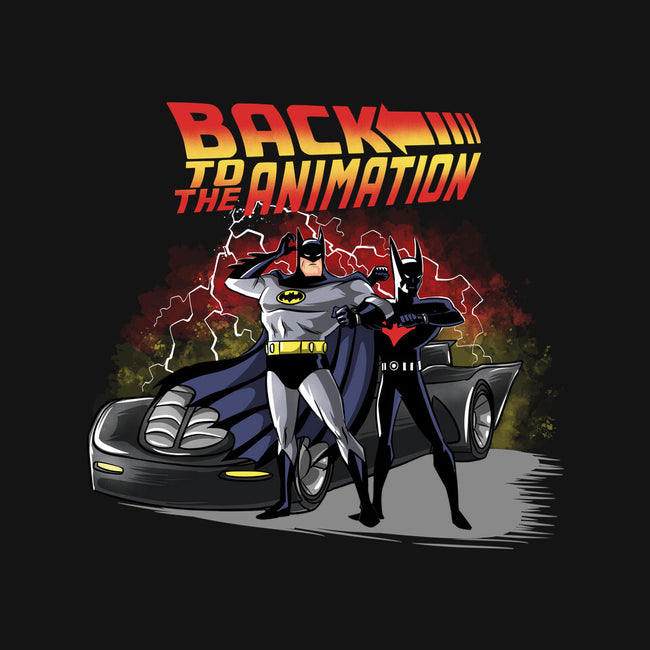 Back To The Animation-Womens-Fitted-Tee-zascanauta