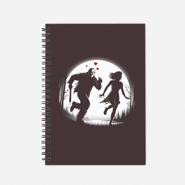 Friday In Love-None-Dot Grid-Notebook-DrMonekers