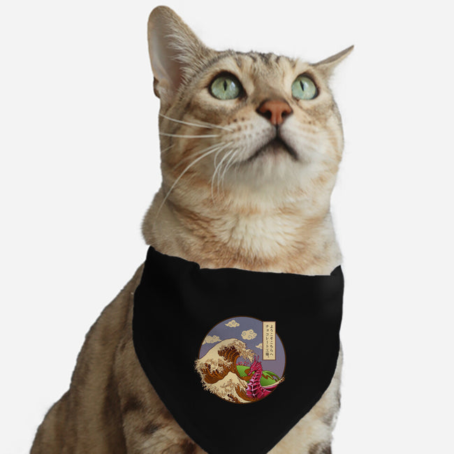 The Great Wave Of Chocolate-Cat-Adjustable-Pet Collar-daobiwan