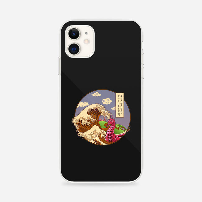 The Great Wave Of Chocolate-iPhone-Snap-Phone Case-daobiwan