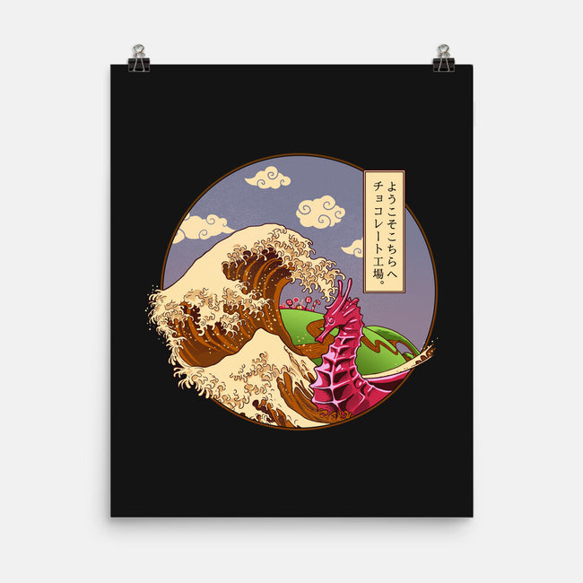 The Great Wave Of Chocolate-None-Matte-Poster-daobiwan