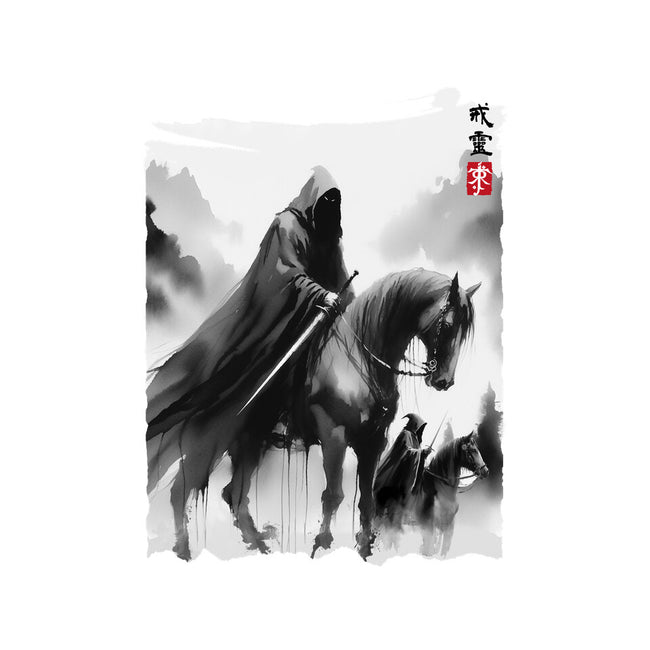 The Black Riders Journey-None-Removable Cover w Insert-Throw Pillow-DrMonekers