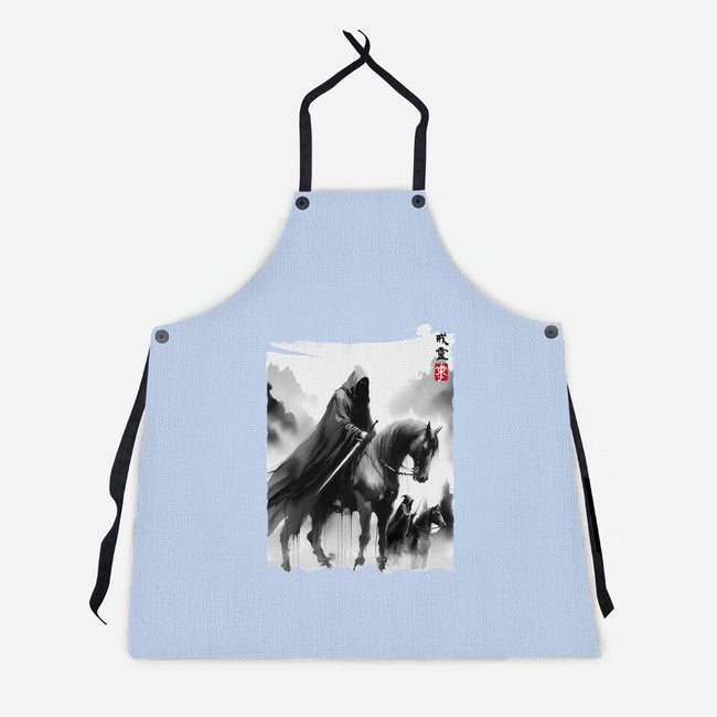 The Black Riders Journey-Unisex-Kitchen-Apron-DrMonekers