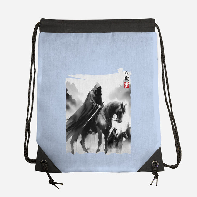 The Black Riders Journey-None-Drawstring-Bag-DrMonekers