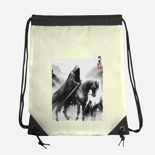 The Black Riders Journey-None-Drawstring-Bag-DrMonekers