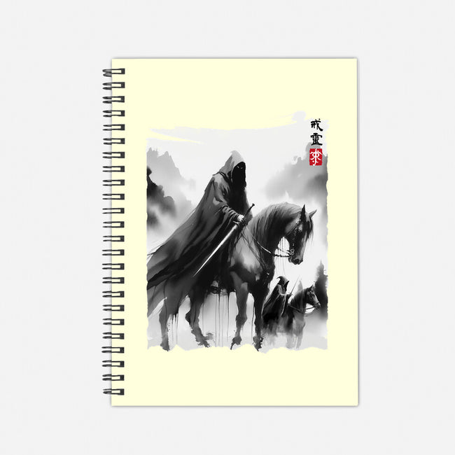 The Black Riders Journey-None-Dot Grid-Notebook-DrMonekers