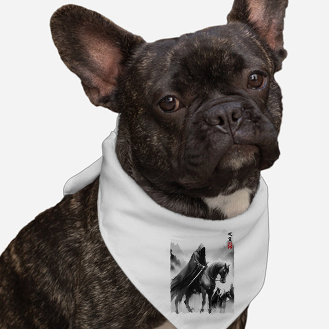 The Black Riders Journey-Dog-Bandana-Pet Collar-DrMonekers