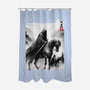 The Black Riders Journey-None-Polyester-Shower Curtain-DrMonekers