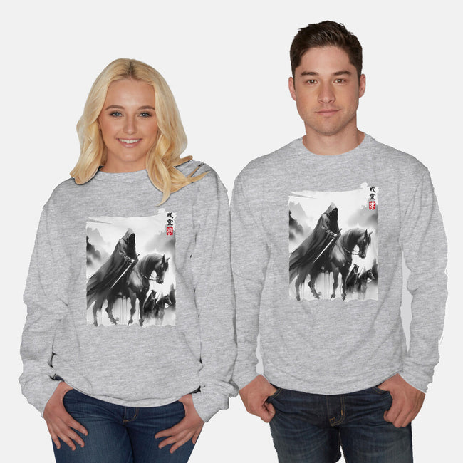 The Black Riders Journey-Unisex-Crew Neck-Sweatshirt-DrMonekers