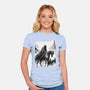 The Black Riders Journey-Womens-Fitted-Tee-DrMonekers