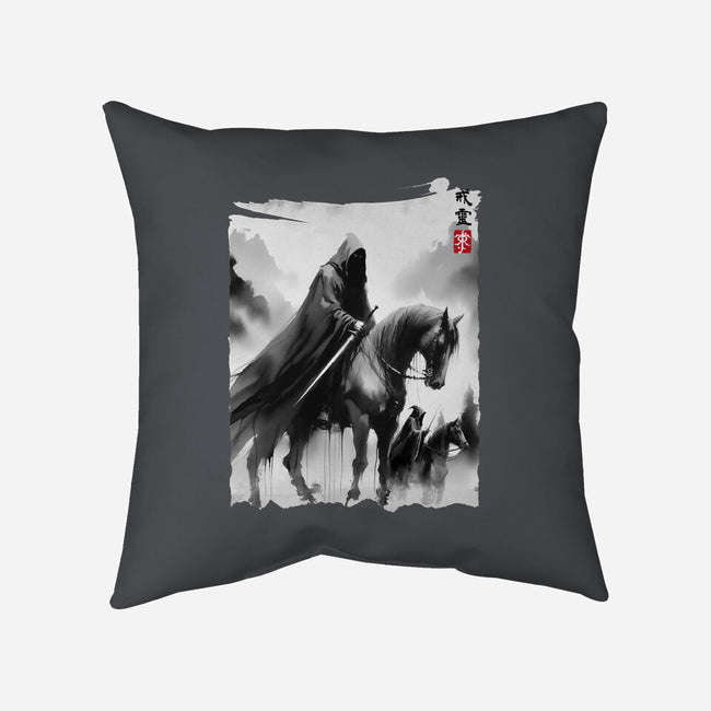 The Black Riders Journey-None-Non-Removable Cover w Insert-Throw Pillow-DrMonekers