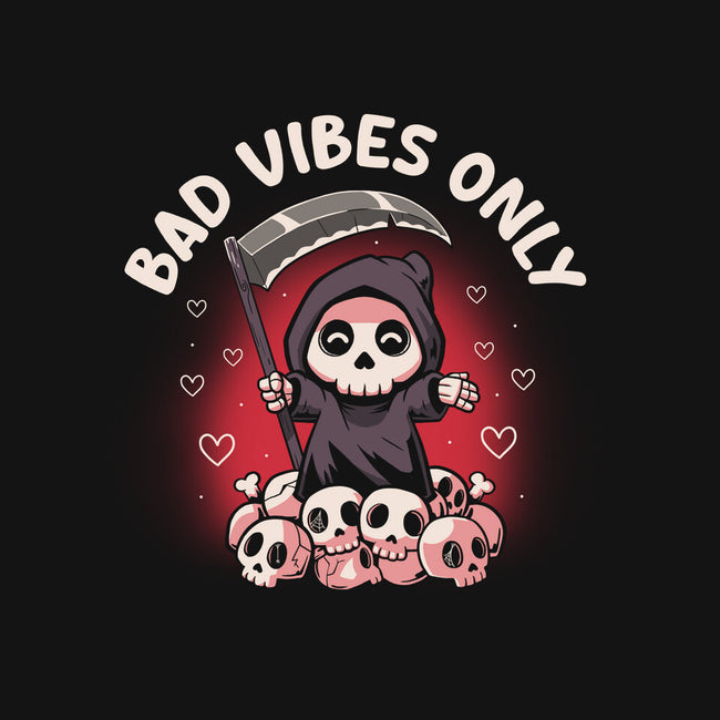Bad Vibes Only-None-Removable Cover w Insert-Throw Pillow-koalastudio