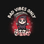 Bad Vibes Only-None-Removable Cover-Throw Pillow-koalastudio