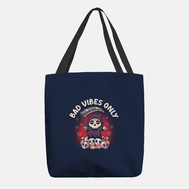 Bad Vibes Only-None-Basic Tote-Bag-koalastudio