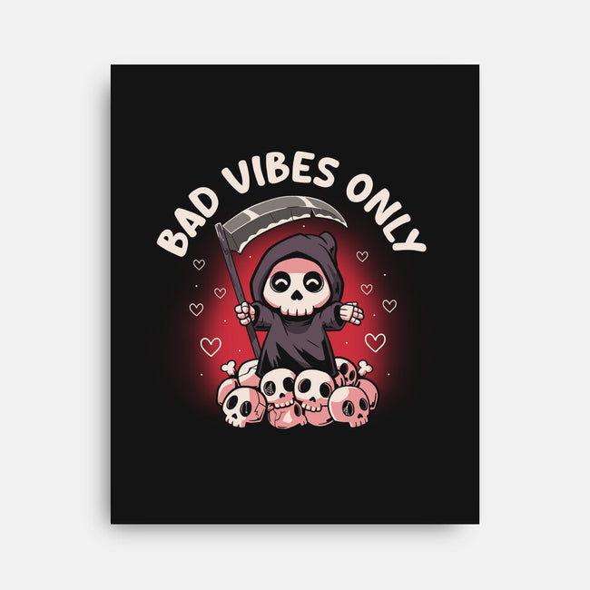 Bad Vibes Only-None-Stretched-Canvas-koalastudio