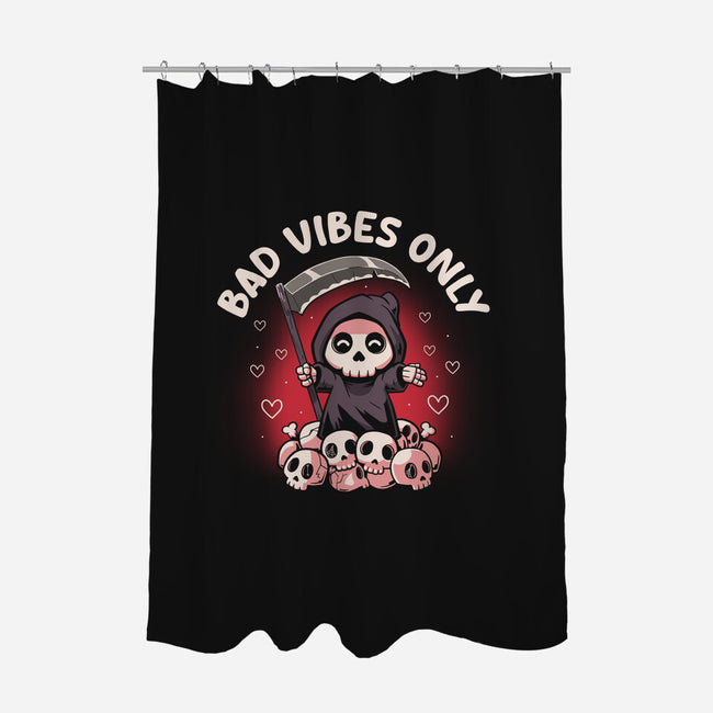 Bad Vibes Only-None-Polyester-Shower Curtain-koalastudio