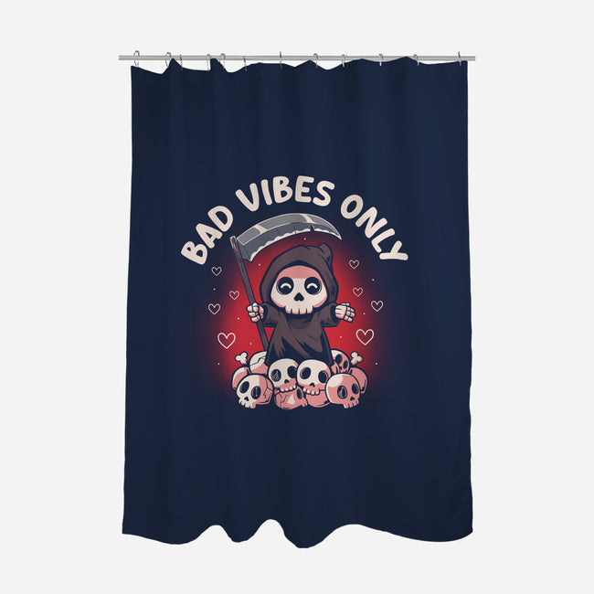 Bad Vibes Only-None-Polyester-Shower Curtain-koalastudio
