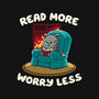 Read More Worry Less-Dog-Basic-Pet Tank-koalastudio