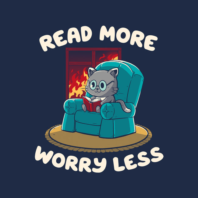 Read More Worry Less-None-Non-Removable Cover w Insert-Throw Pillow-koalastudio