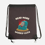 Read More Worry Less-None-Drawstring-Bag-koalastudio