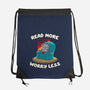 Read More Worry Less-None-Drawstring-Bag-koalastudio